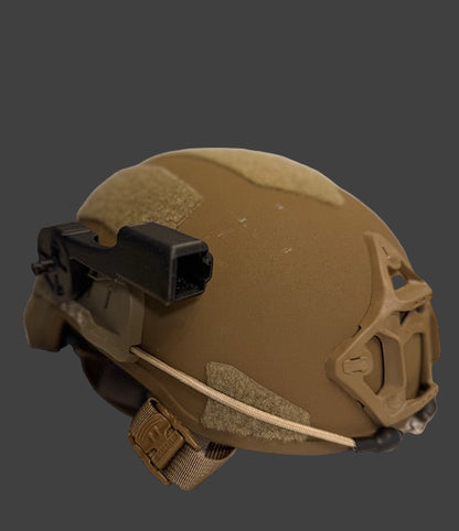 Axon Flex 2 ARC rail helmet camera mount